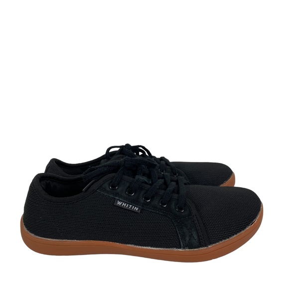 Whitin Minimalist Barefoot Wide Toe Sneakers Sz. 42 (8.5-9W) Black - Picture 1 of 16